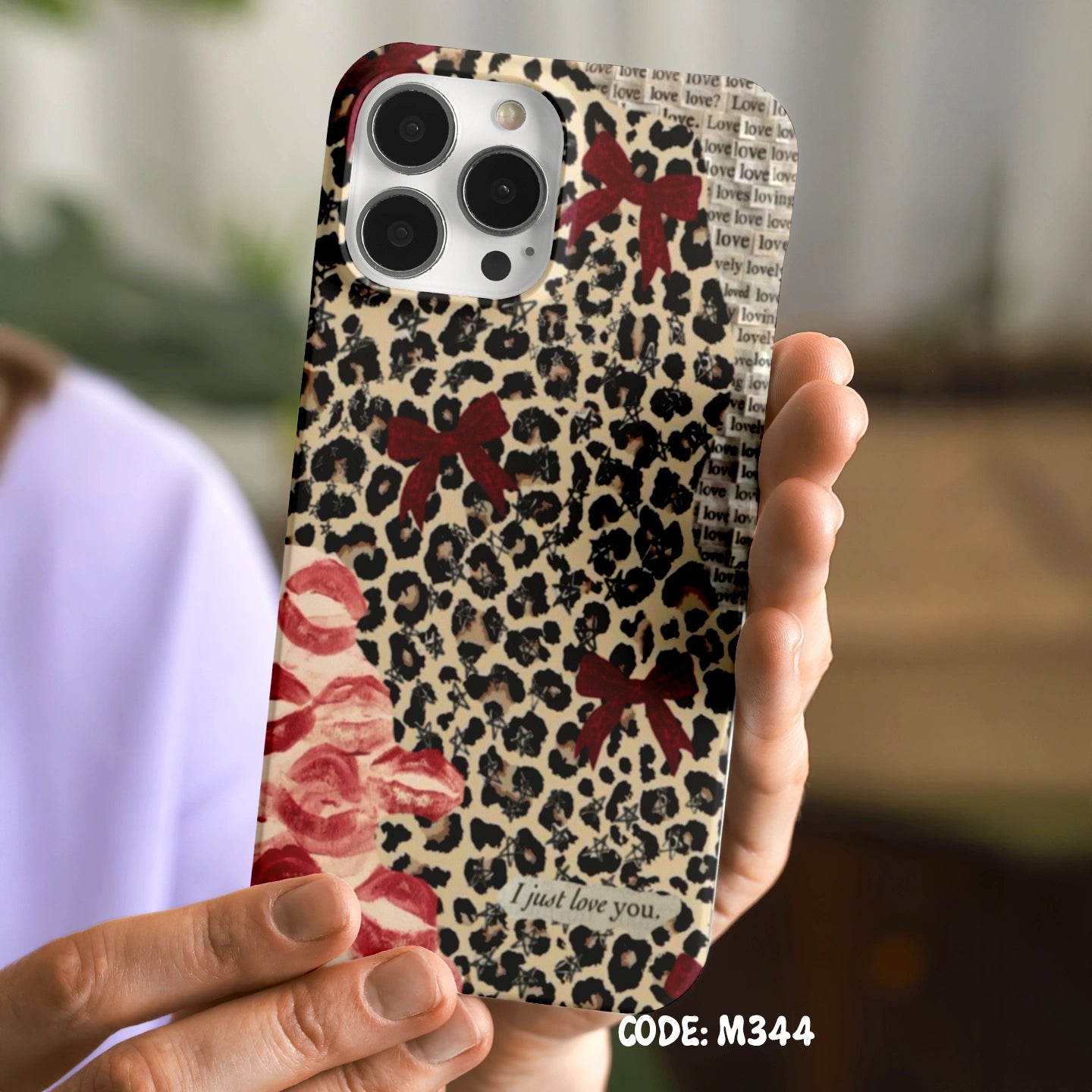 Red Leopard Art Case