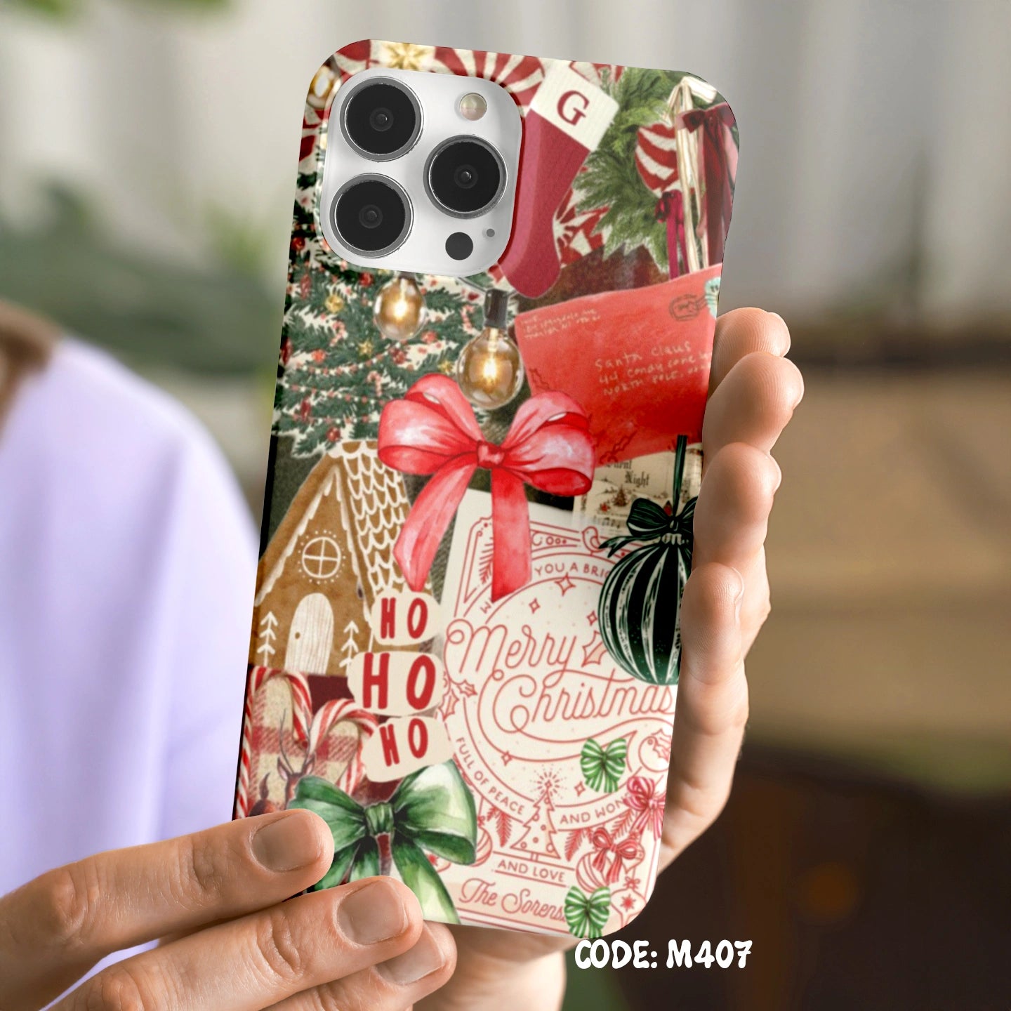 Ribbon Gift Christmas Case