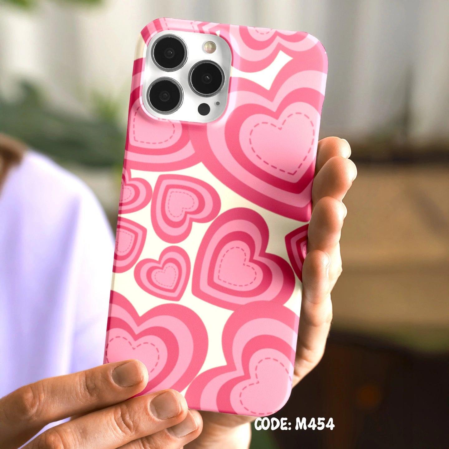 Pink Heart Pop Case