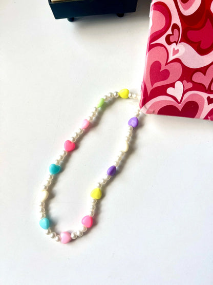 Pearl Heart Strap