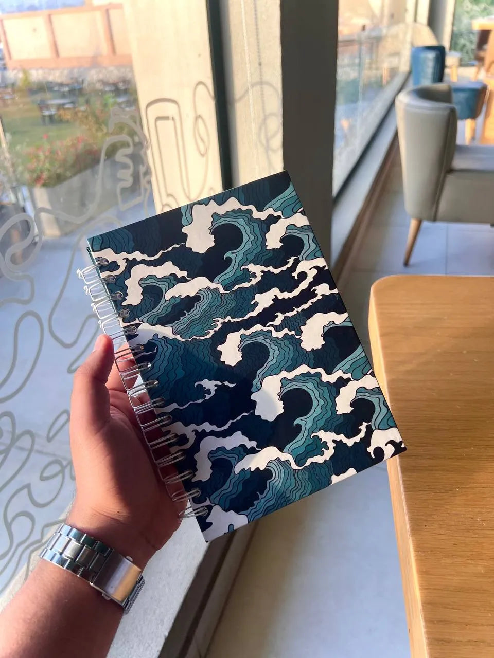 Japanese Waves Notebook