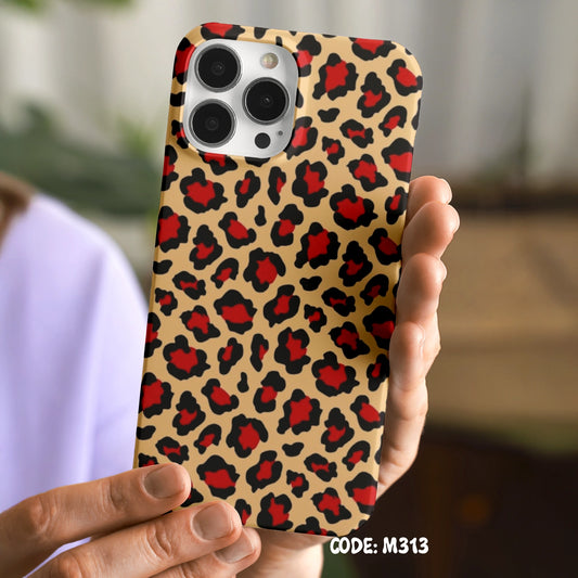 Cherry Leopard Case
