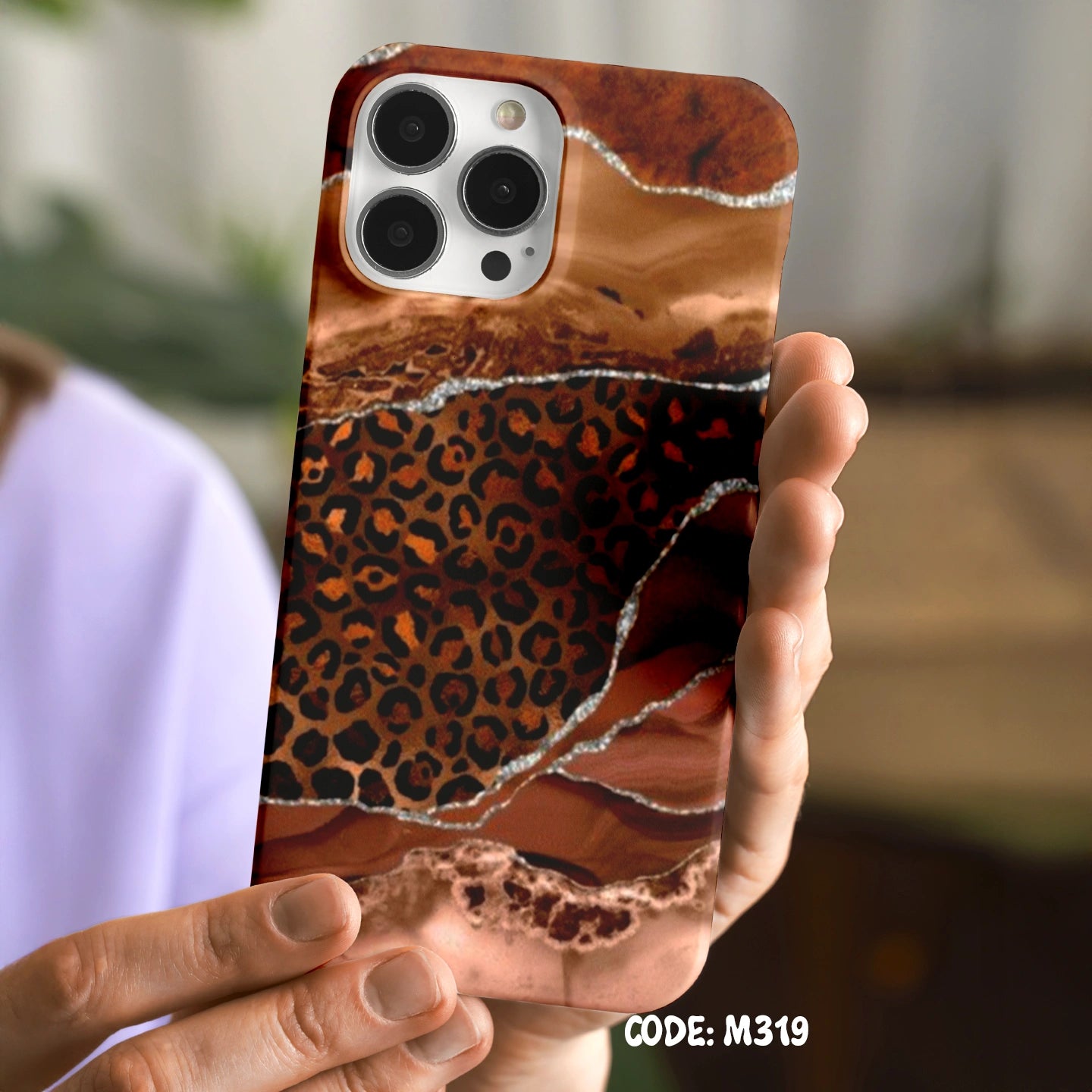 Copper Leopard Case