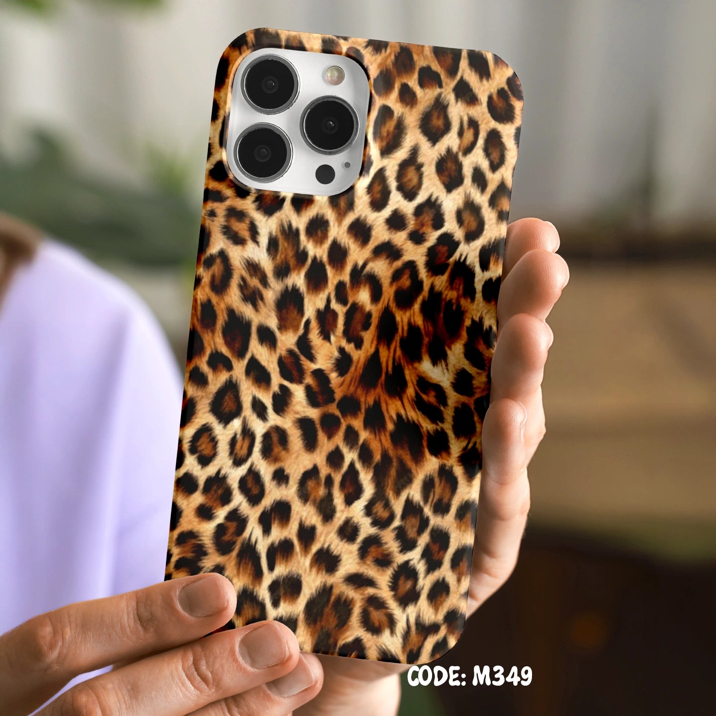 Amber Leopard Case