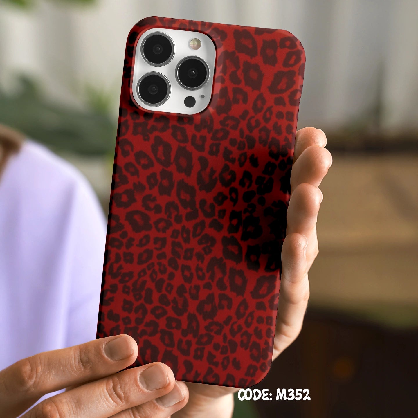 Red Leopard Case