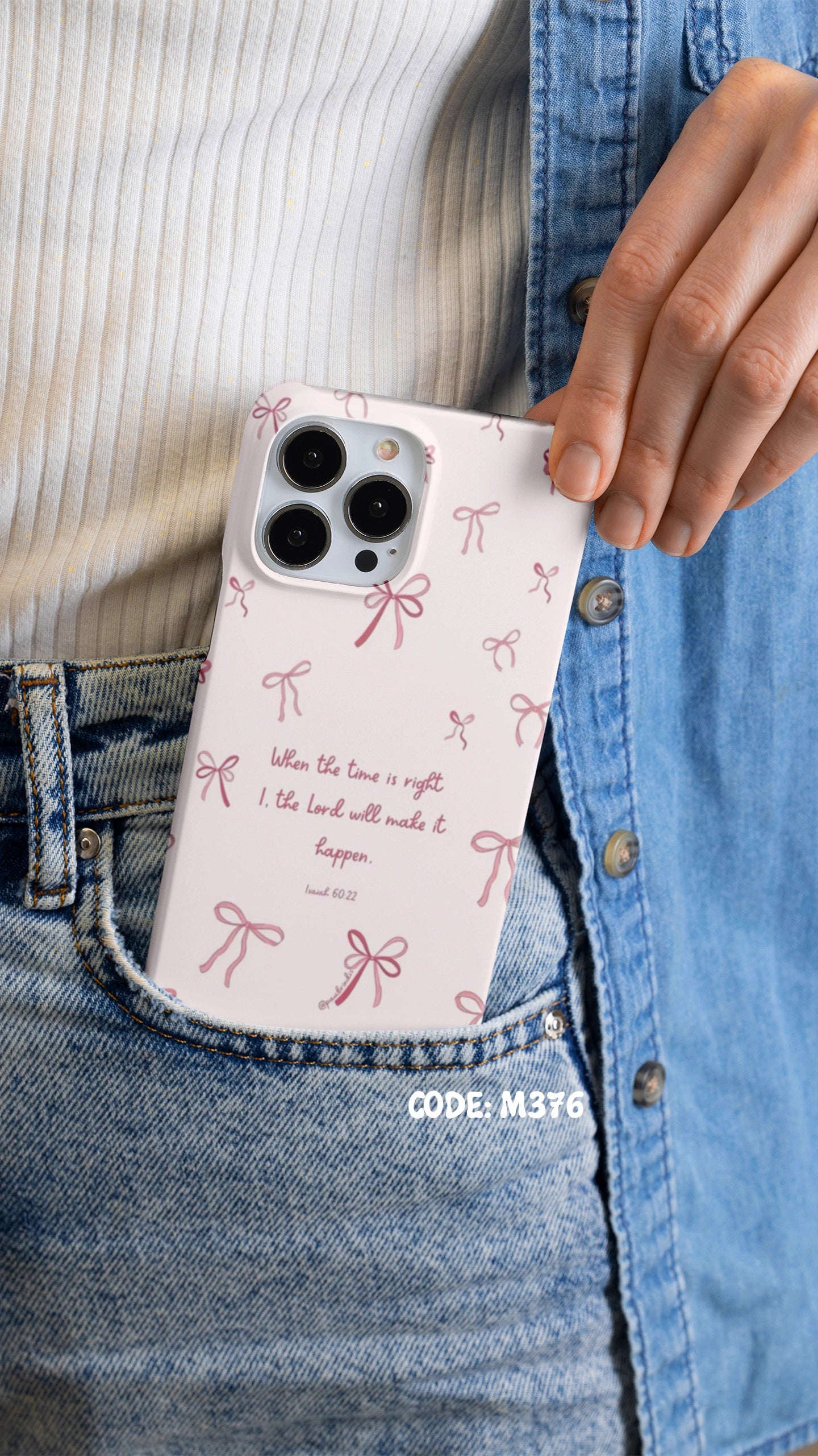bow Pink Case