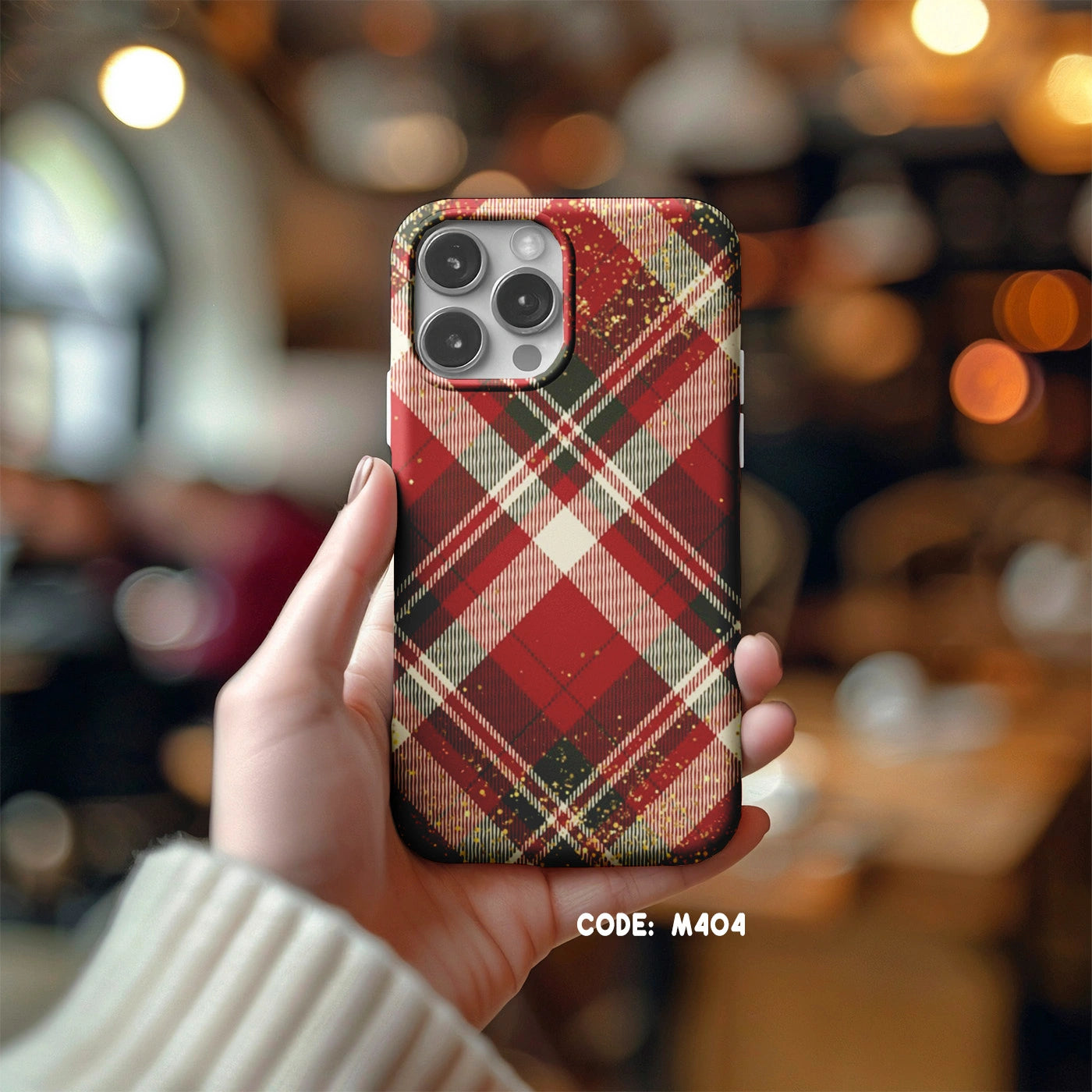 Winter Plaid Case