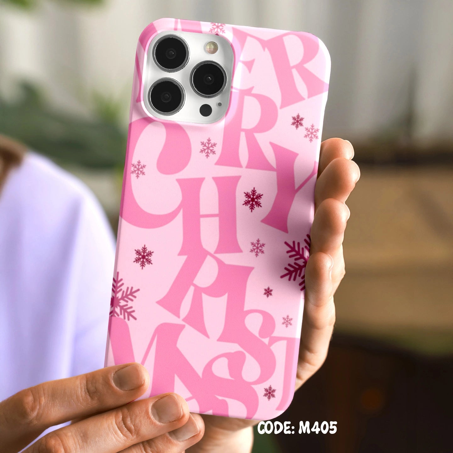 Pink Christmas Case