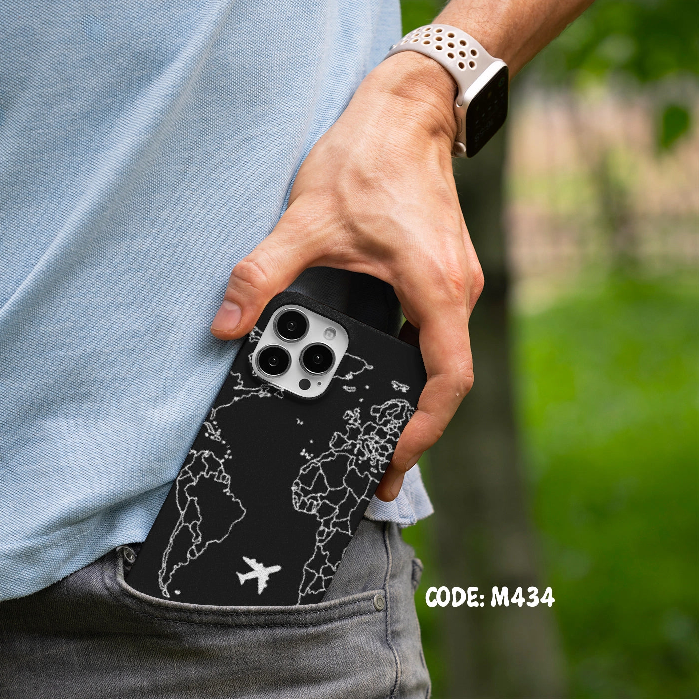 Travel Map Case Case