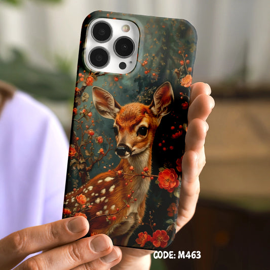 Rose Deer Case Case